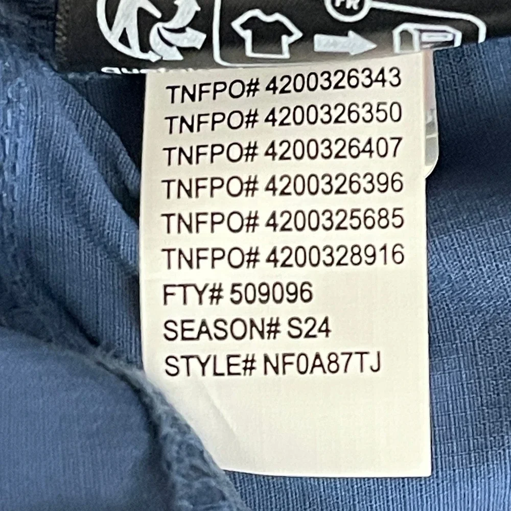 NEW The North Face Mens XXL FLASHDRY‎ Action Short 2.0 Shady Blue NF0A87TJ $45